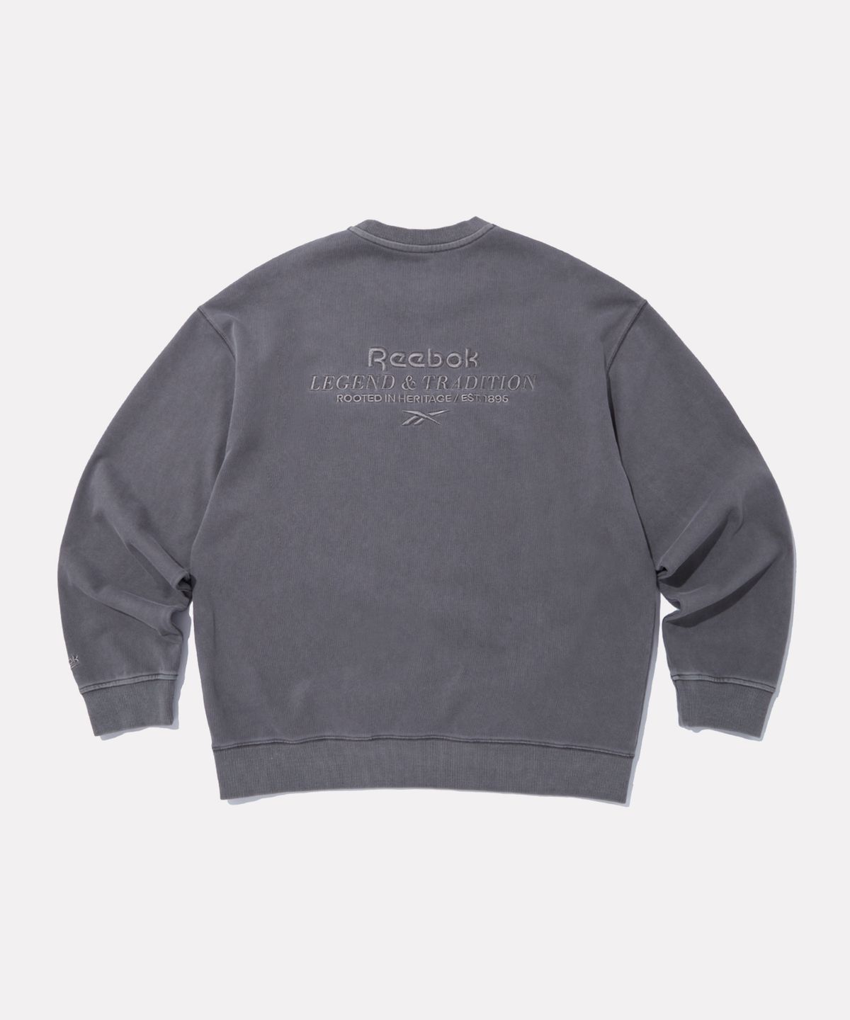 리복(REEBOK) 가먼트다잉 맨투맨 - 애쉬 그레이