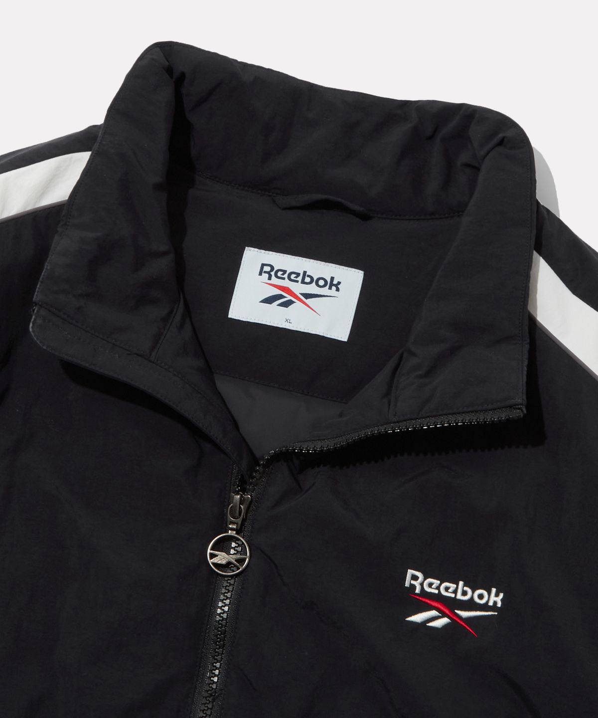 리복(REEBOK) 레전드 트랙 패딩 자켓 - 블랙
