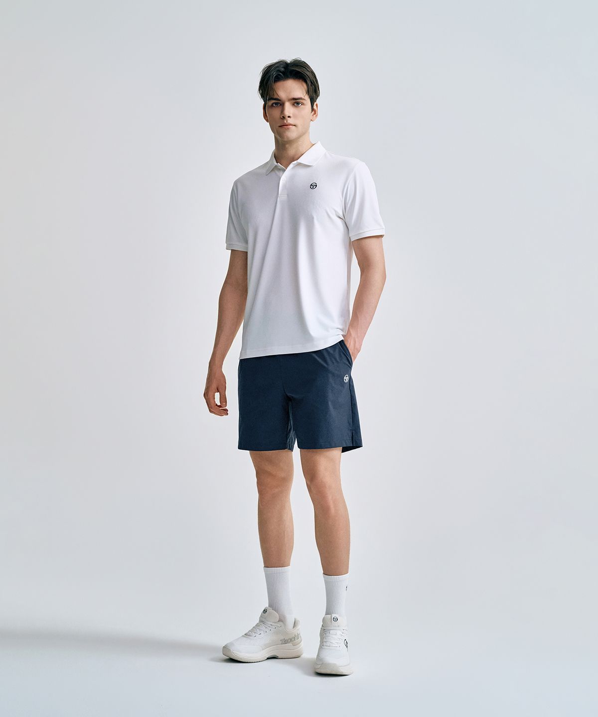 세르지오 타키니(SERGIO TACCHINI) M 플레잉 폴로 (White)