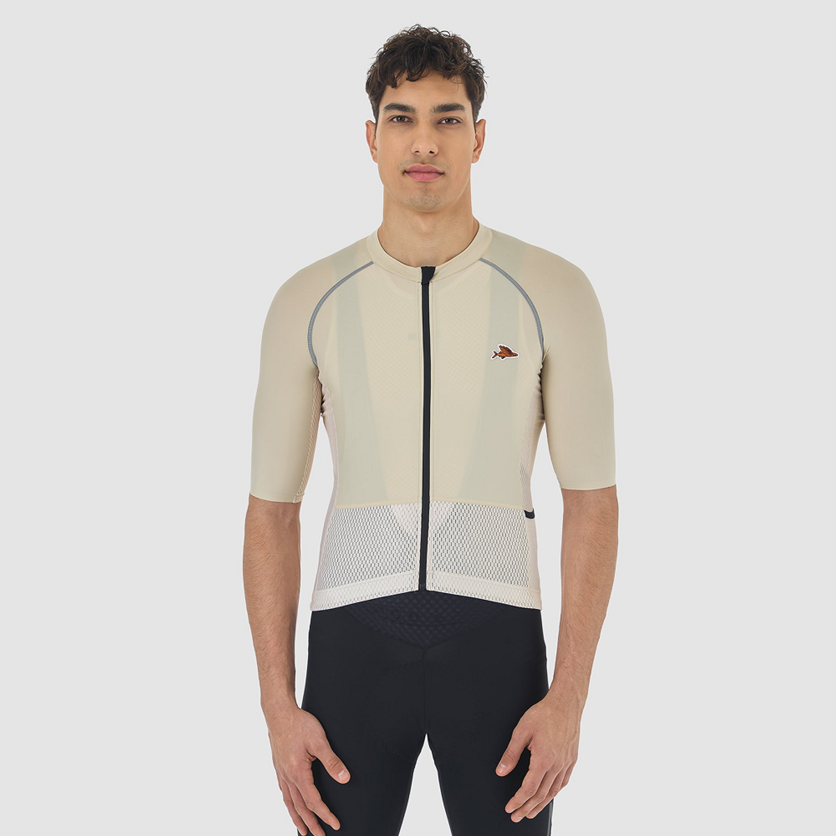카페 드 사이클리스트(CAFE DU CYCLISTE) 마그다 아닥스 반팔 져지 쵸크 남성