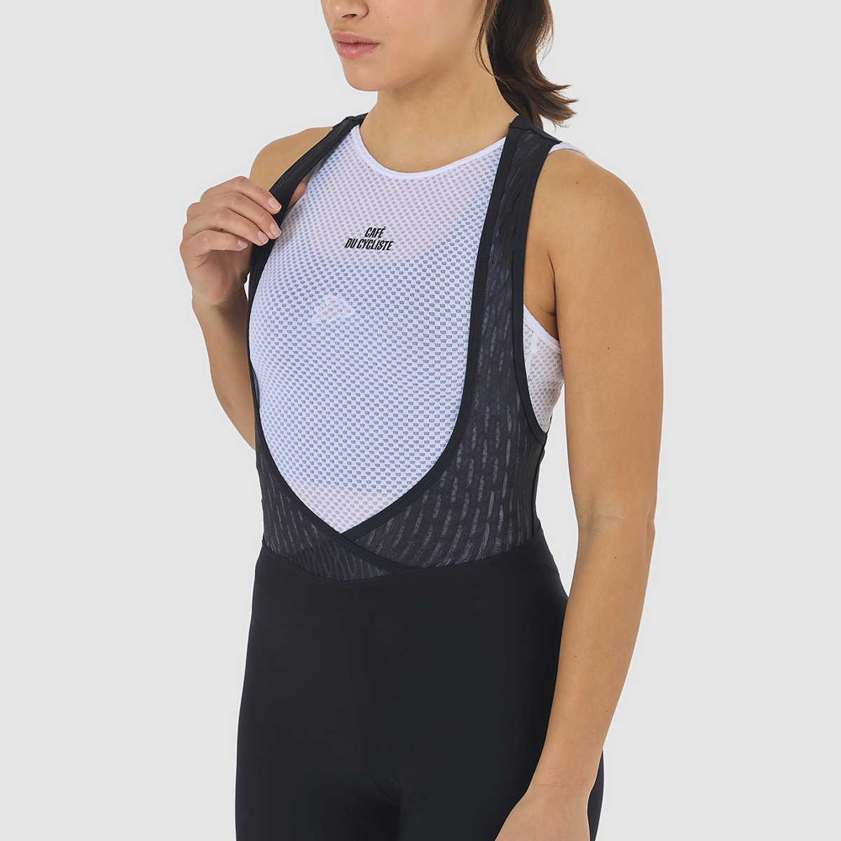 카페 드 사이클리스트(CAFE DU CYCLISTE) 그라치엘라 클래식 빕숏 블랙 여성