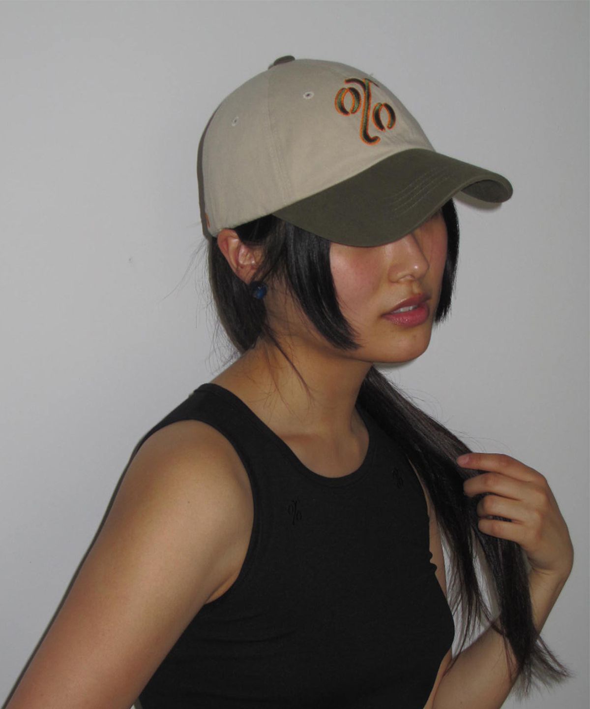 온유어오운(ONYOUROWN) OYO LOGO BALL CAP (BEIGE)