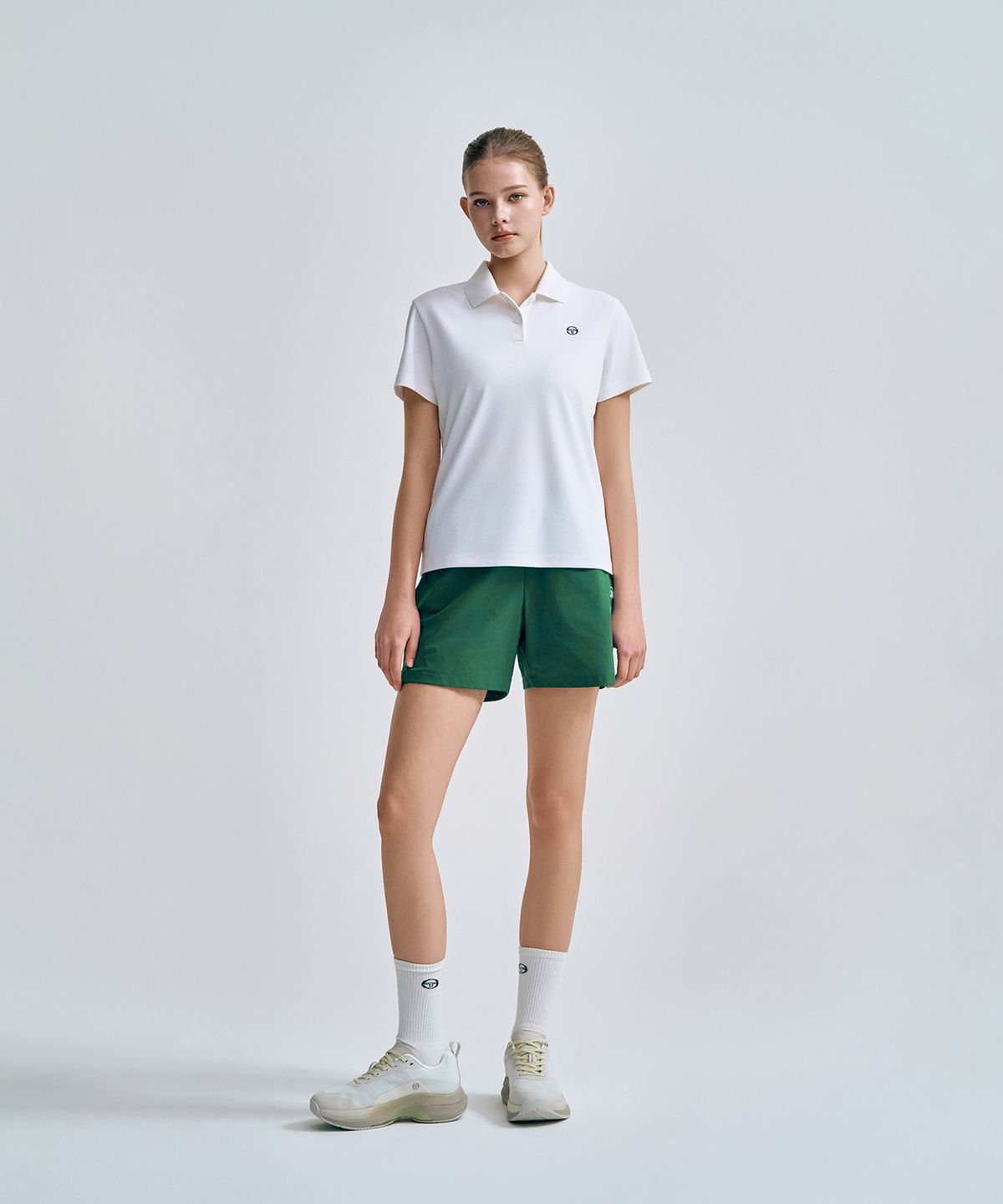 세르지오 타키니(SERGIO TACCHINI) W 에센셜 4인치 쇼츠 (Green)