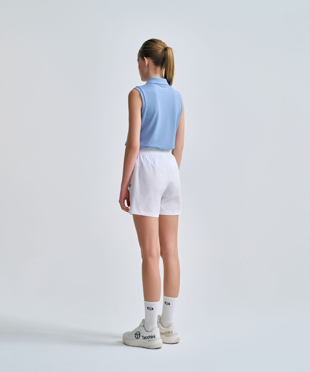 세르지오 타키니(SERGIO TACCHINI) W 에센셜 4인치 쇼츠 (White)