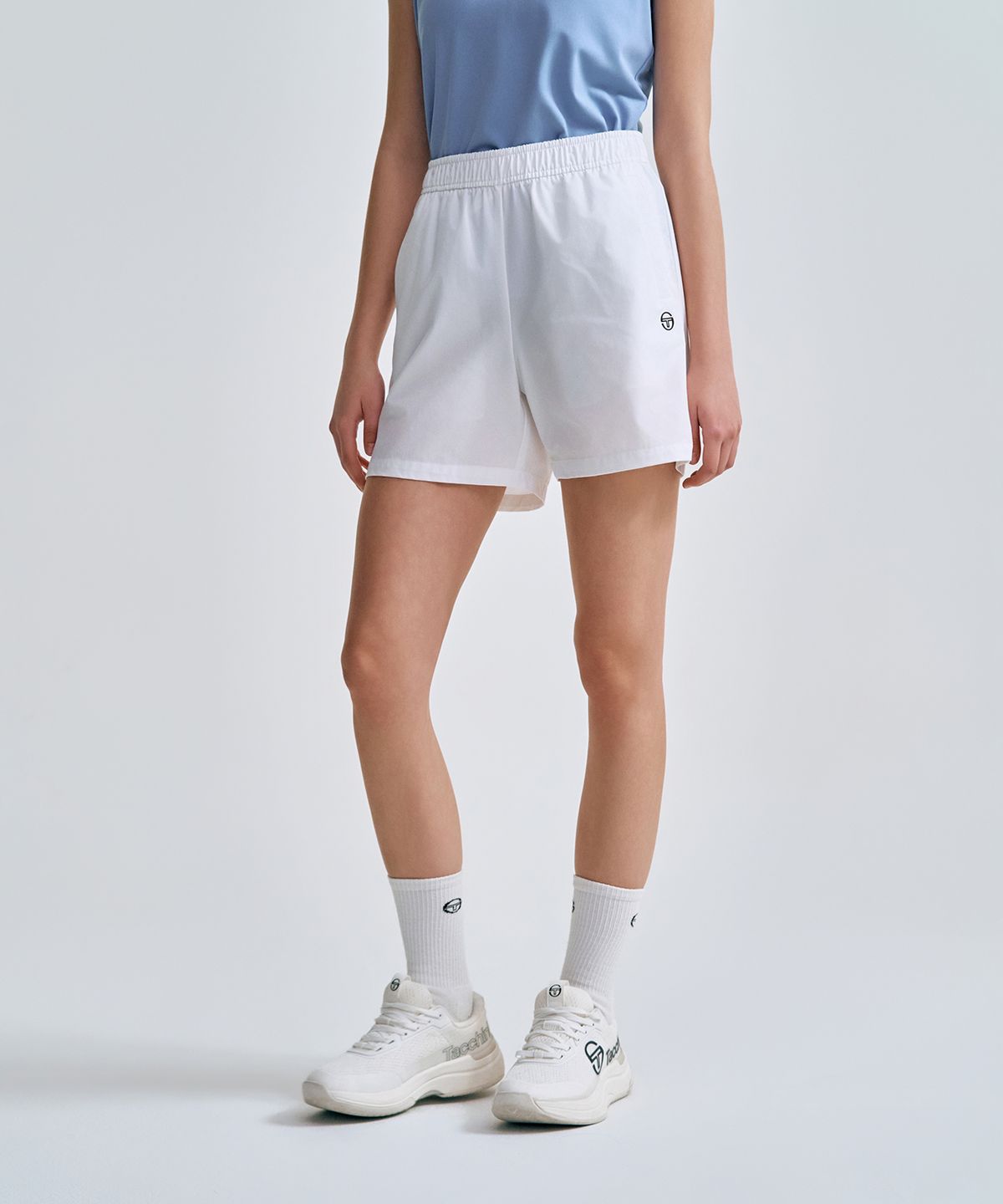 세르지오 타키니(SERGIO TACCHINI) W 에센셜 4인치 쇼츠 (White)