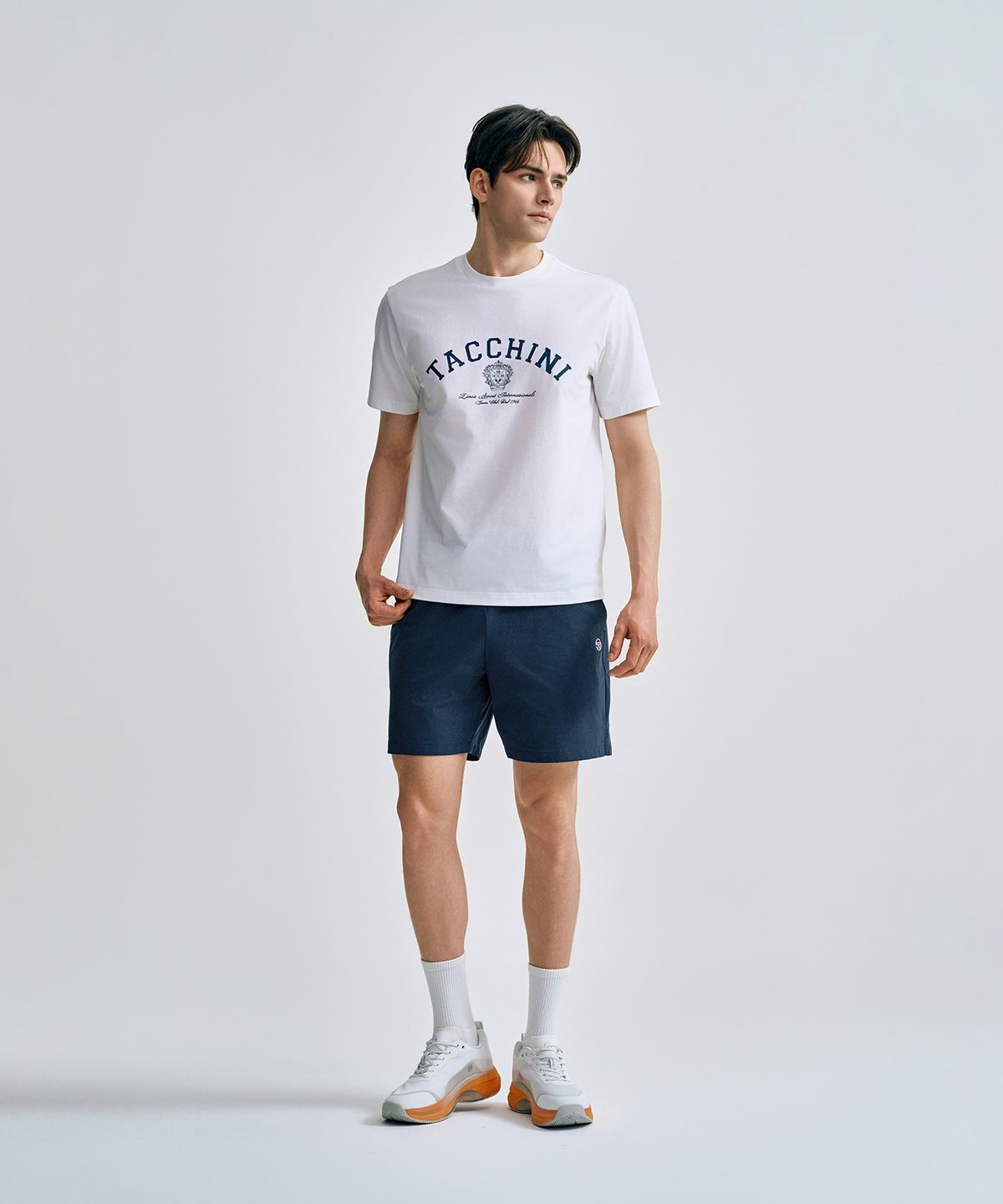 세르지오 타키니(SERGIO TACCHINI) M 에센셜 7인치 쇼츠 (Navy)