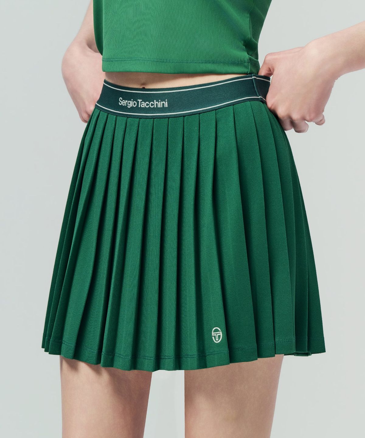 세르지오 타키니(SERGIO TACCHINI) W 타키니 플라잉 스커트 (Green)