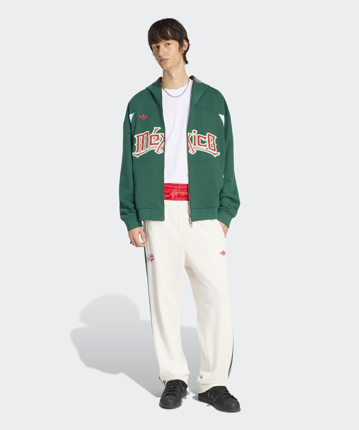 아디다스(ADIDAS) FIFA World Cup 26™ Mexico 후디 - 그린 / HY5098