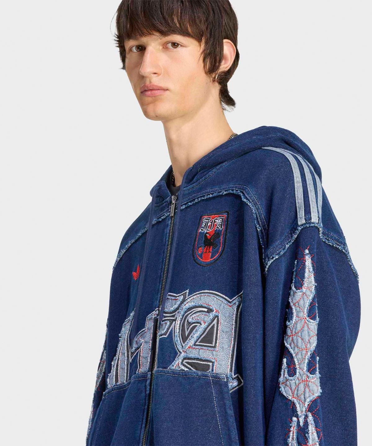 아디다스(ADIDAS) FIFA World Cup 26™ Japan 후디 - 인디고데님 / HY5099