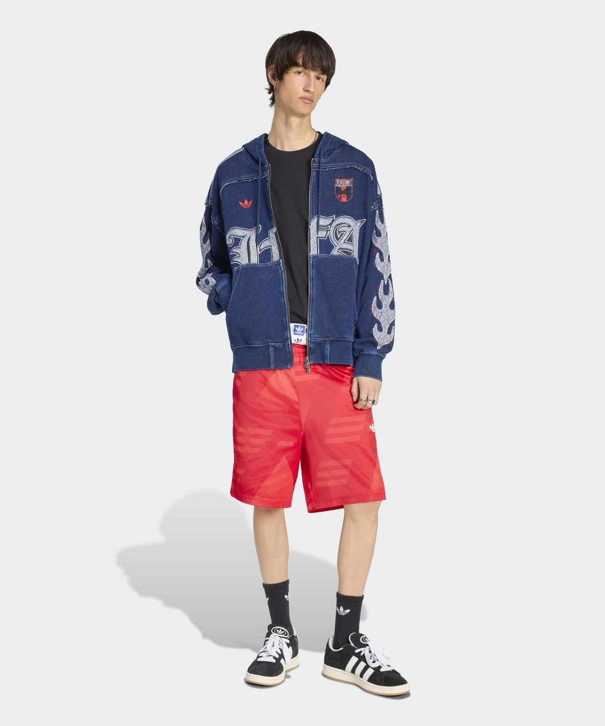 아디다스(ADIDAS) FIFA World Cup 26™ Japan 후디 - 인디고데님 / HY5099