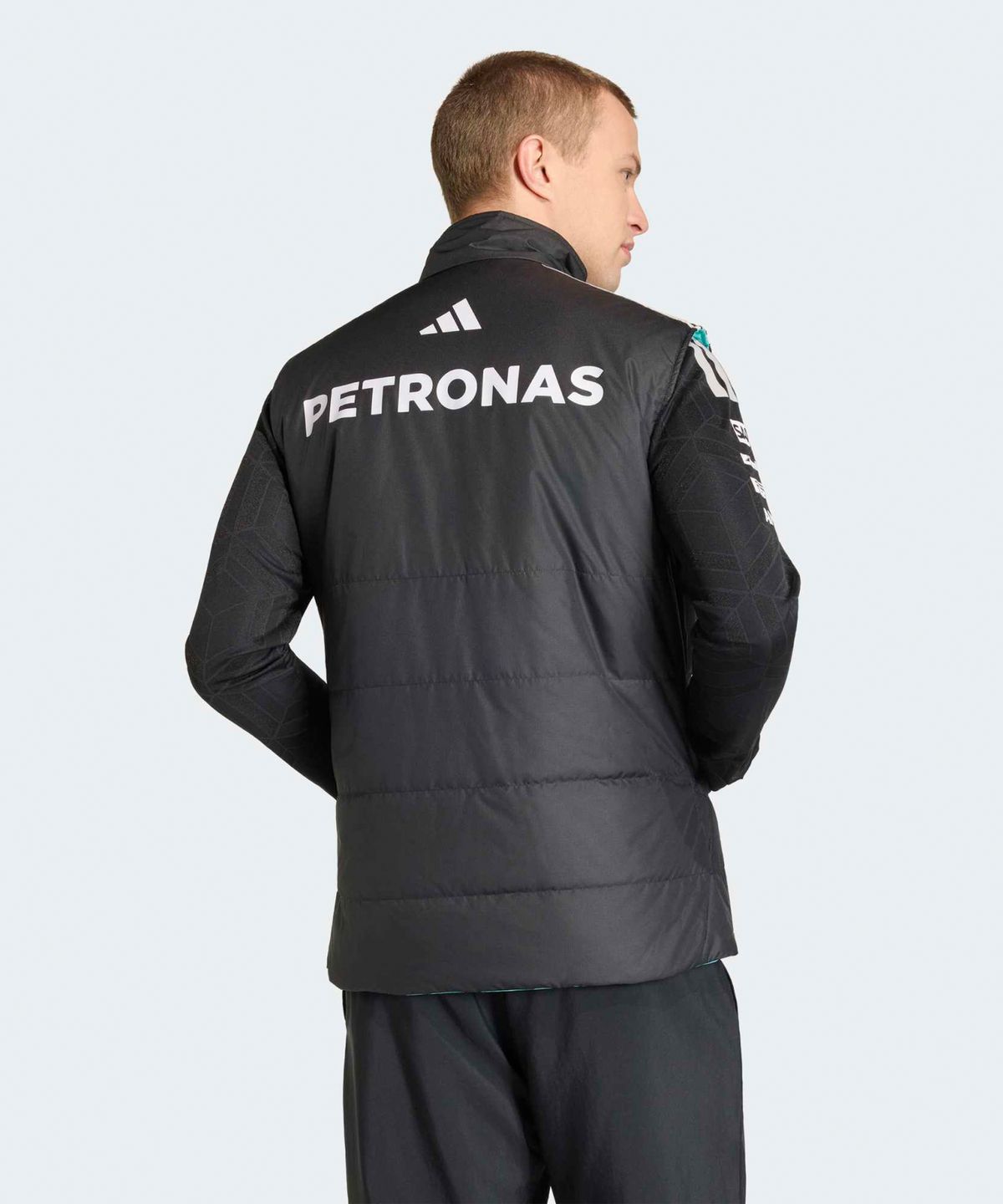 아디다스(ADIDAS) 메르세데스 AMG F1 팀 메카닉스 베스트 - 블랙 / KE5476