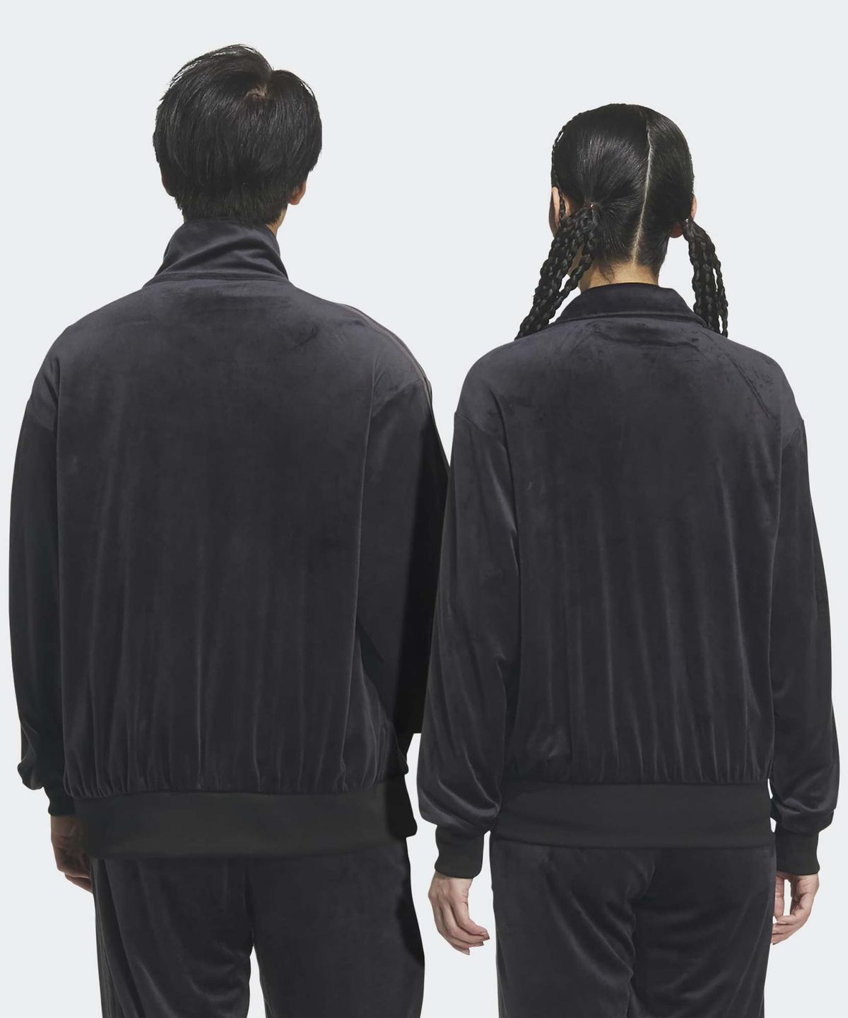 아디다스(ADIDAS) 파이어버드 벨루어 트랙탑 - 블랙 / KQ5474