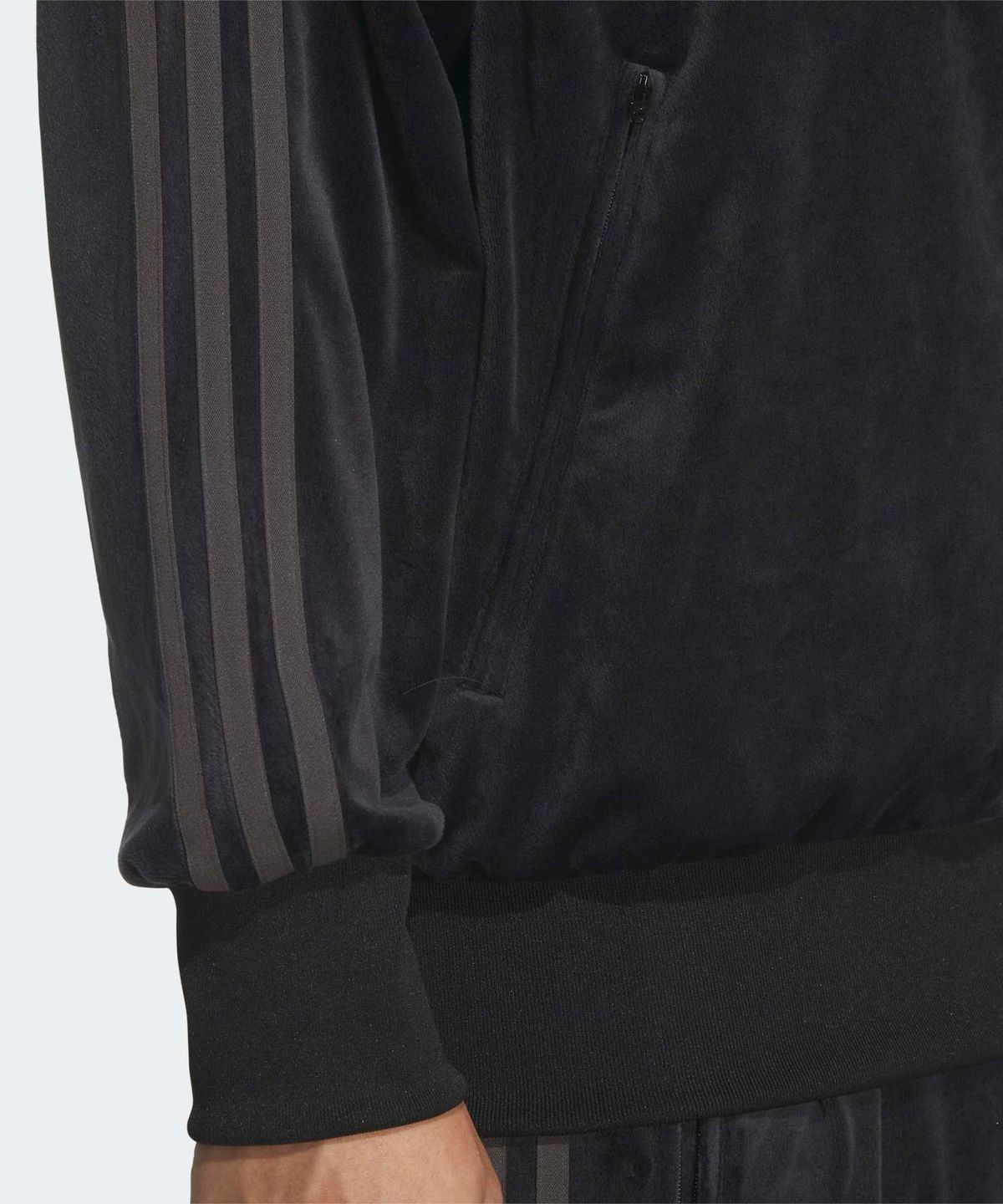 아디다스(ADIDAS) 파이어버드 벨루어 트랙탑 - 블랙 / KQ5474