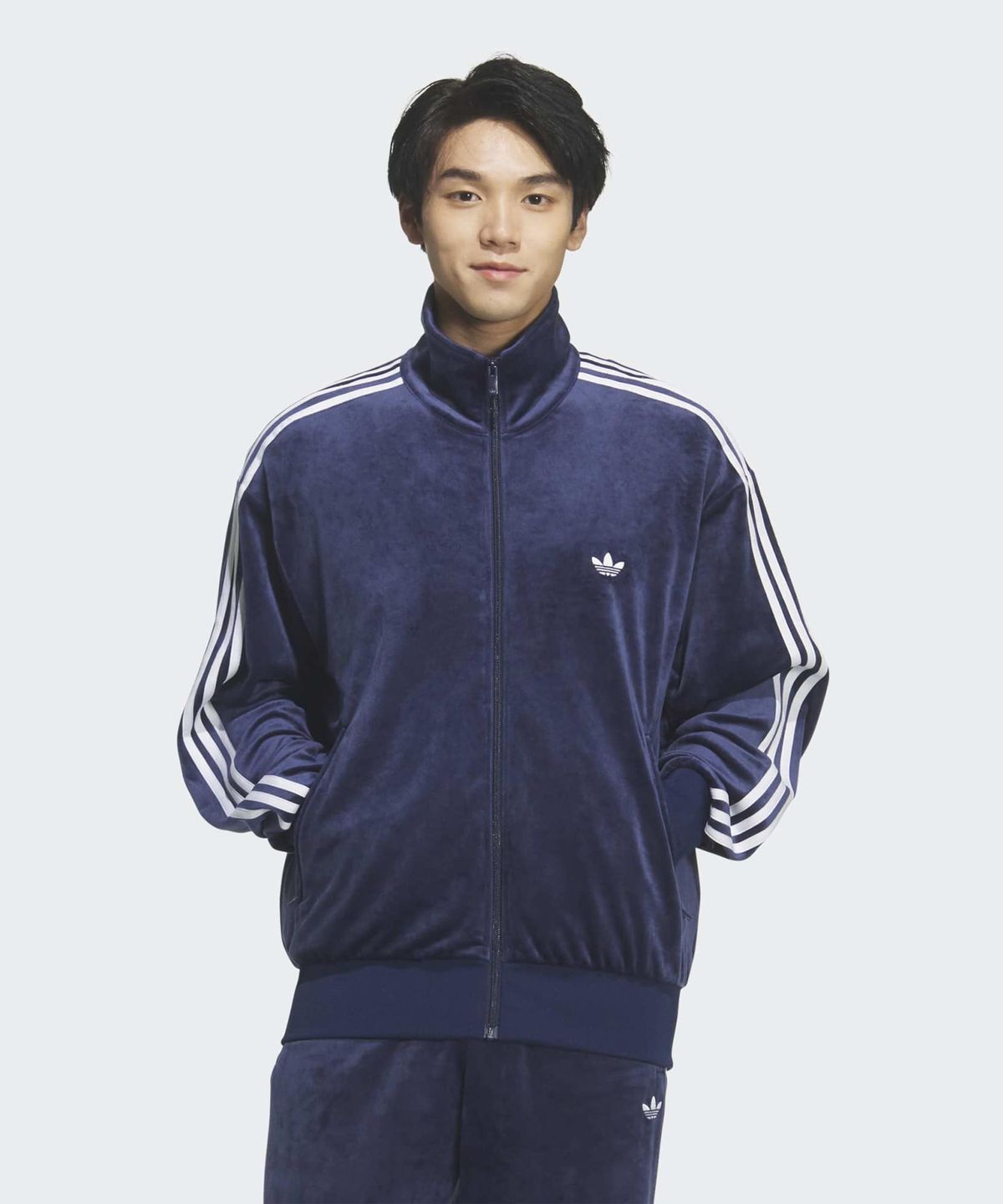 아디다스(ADIDAS) 파이어버드  벨루어 트랙탑 - 나이트인디고 / KQ5475
