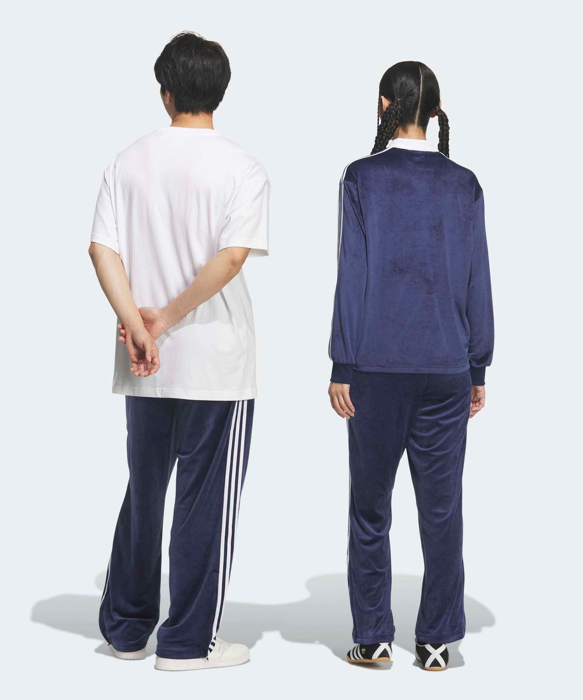 아디다스(ADIDAS) 파이어버드  벨루어 트랙 팬츠 - 나이트인디고 / KQ5482