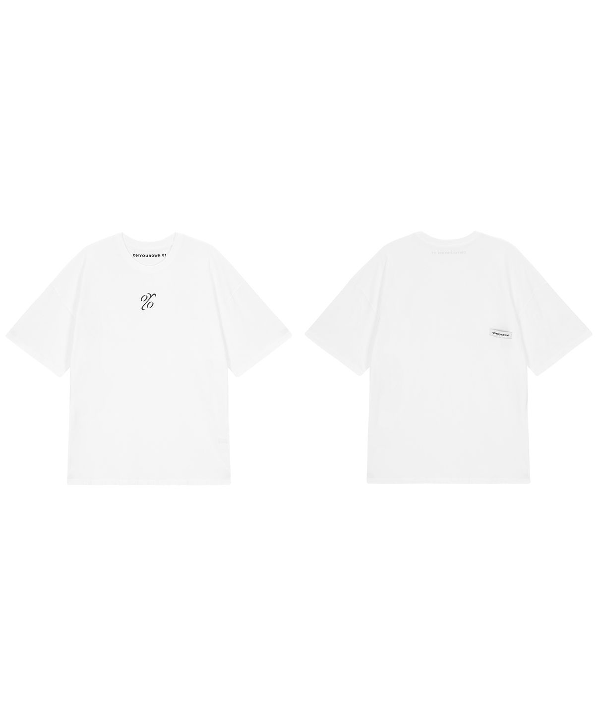 온유어오운(ONYOUROWN) OVERSIZED OYO T-SHIRT