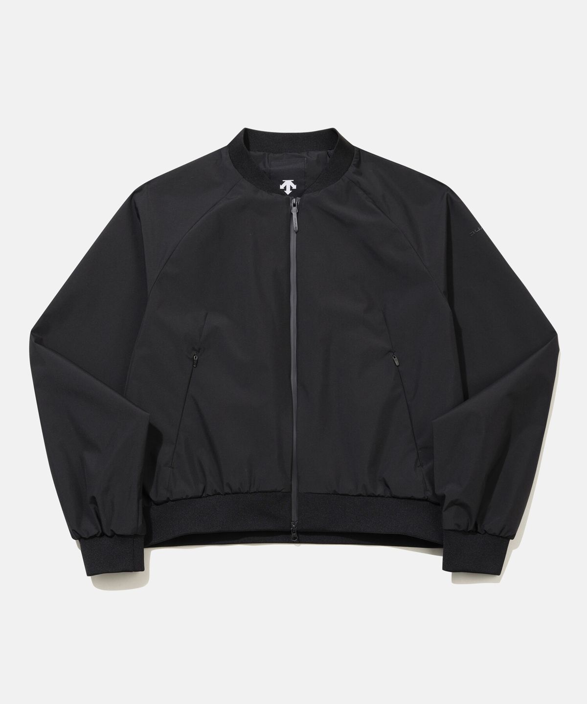데상트(DESCENTE) 우먼스 듀얼리스 2LAYER 봄버 쉘 자켓 블랙 SR122DJK14