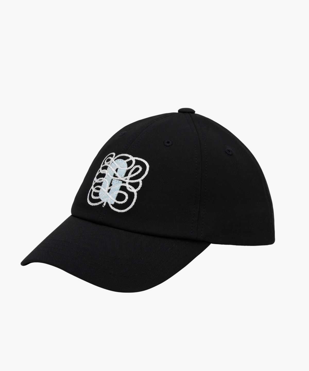 골스튜디오(GOALSTUDIO) G LOGO GRAPHIC BALL CAP-BLACK