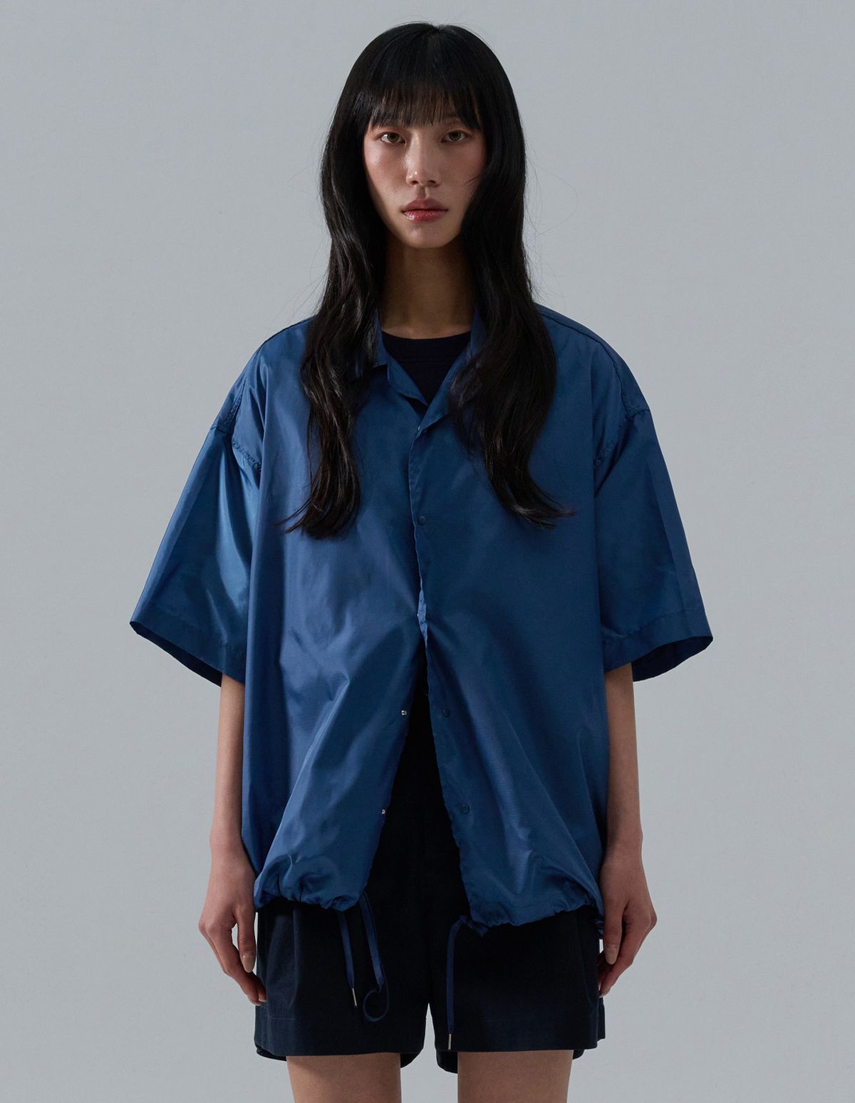 네일비(NEILBE) 립스탑 커버드 셔츠자켓  [pure indigo]