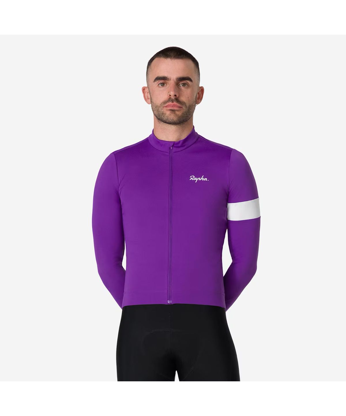 라파(RAPHA) 남성용 코어 써멀 롱 슬리브 져지 바이올렛
