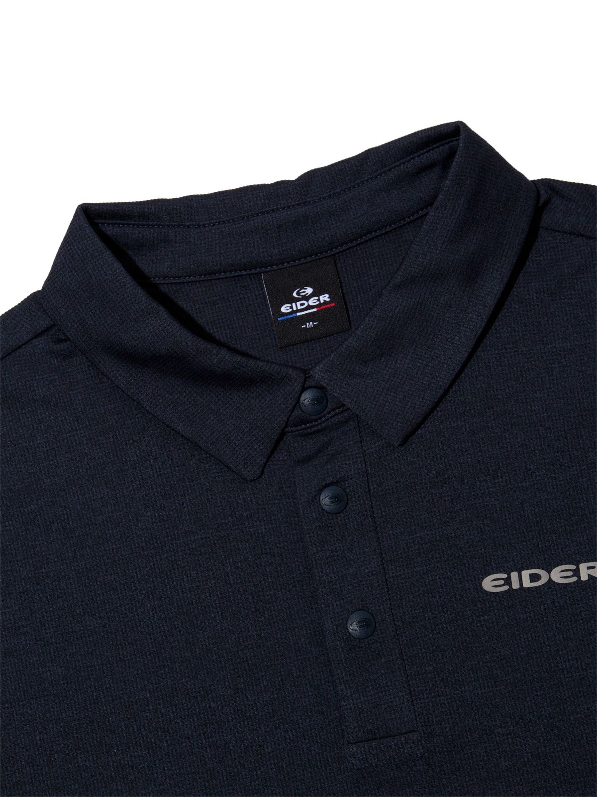 아이더(EIDER) POP 에센셜 남성 긴팔 폴로 티셔츠_Dark Navy