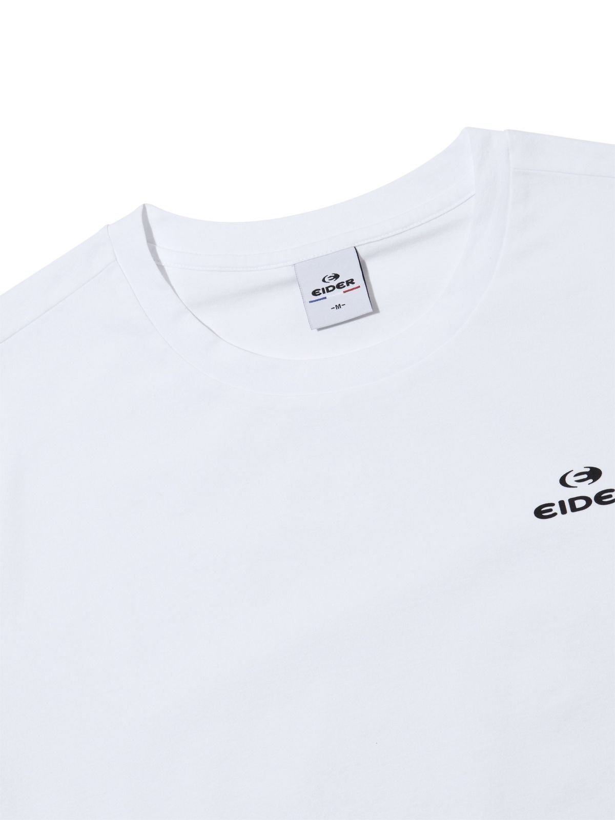 아이더(EIDER) POP 잠재권축 남성 긴팔 라운드 티셔츠_White