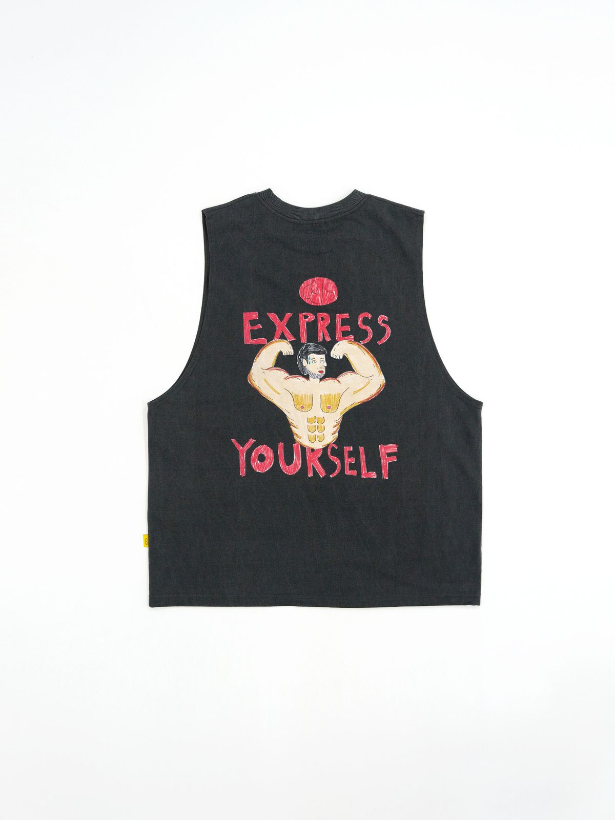 씨씨씨에스(CCCS) GREY GYM BOY SLEEVELESS