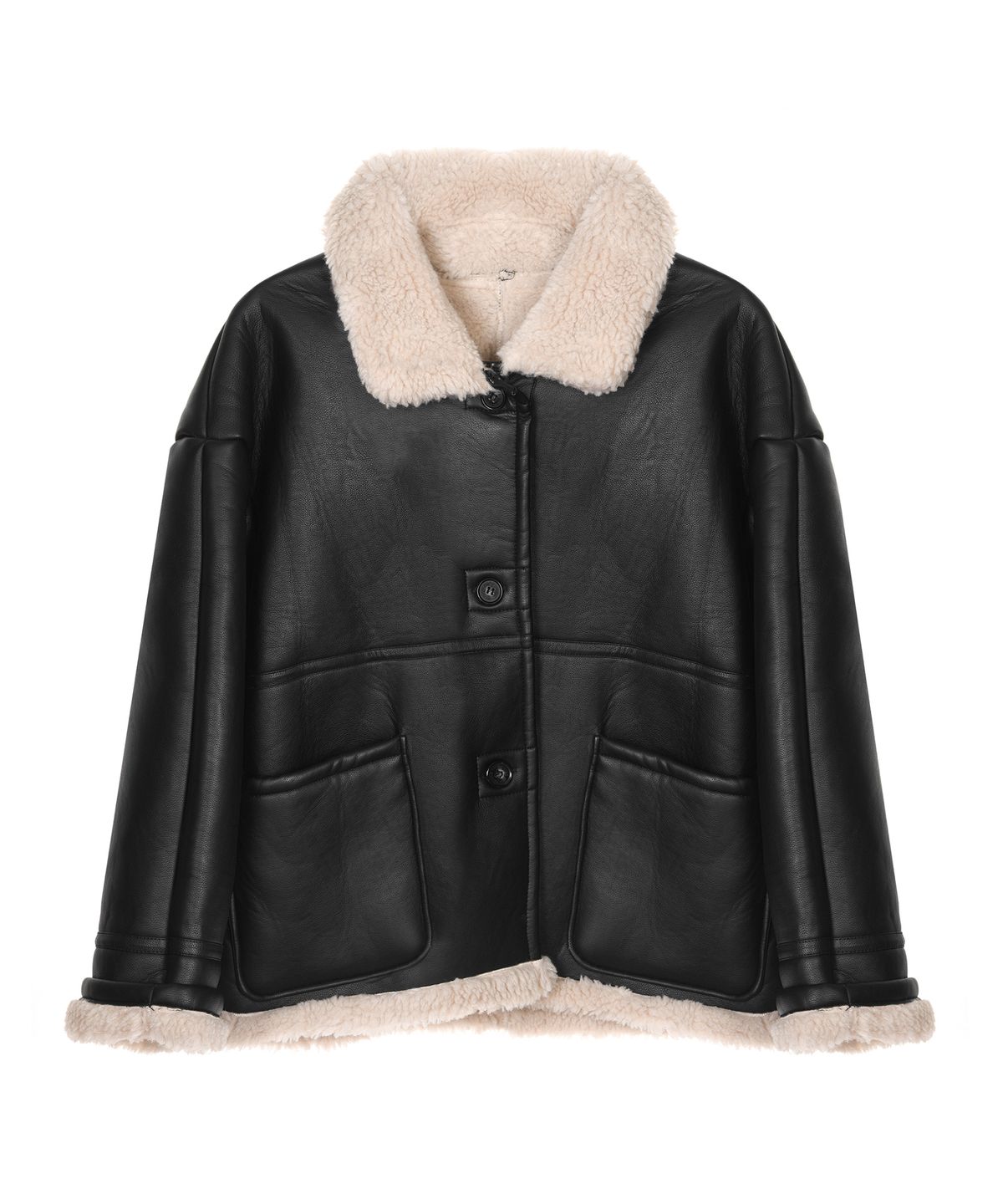 닉앤니콜(NICK&NICOLE) REVERSIBLE PREMIUM LEATHER MUSTANG_BLACK