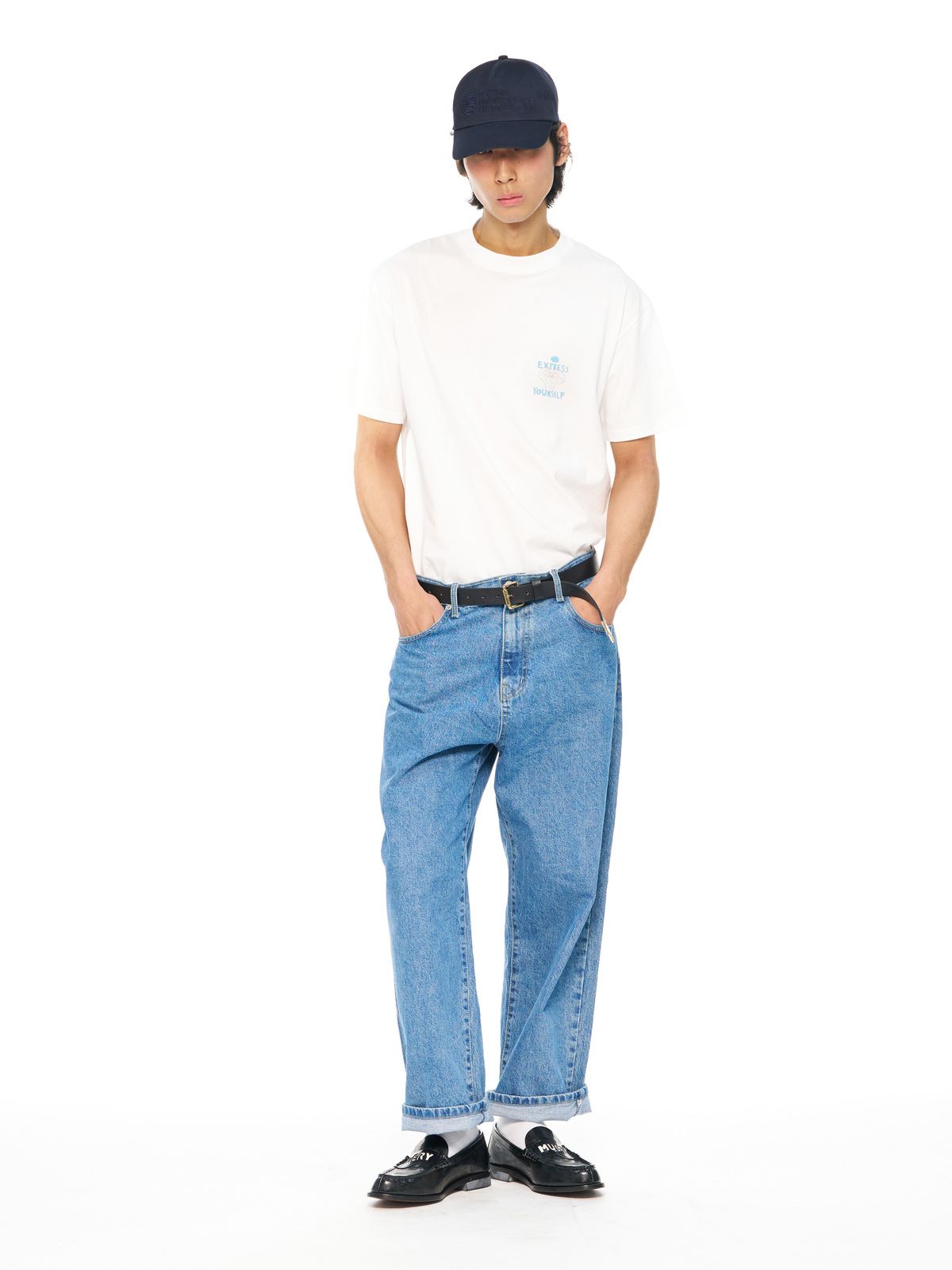 씨씨씨에스(CCCS) RELAXED DENIM LIGHT WASHED