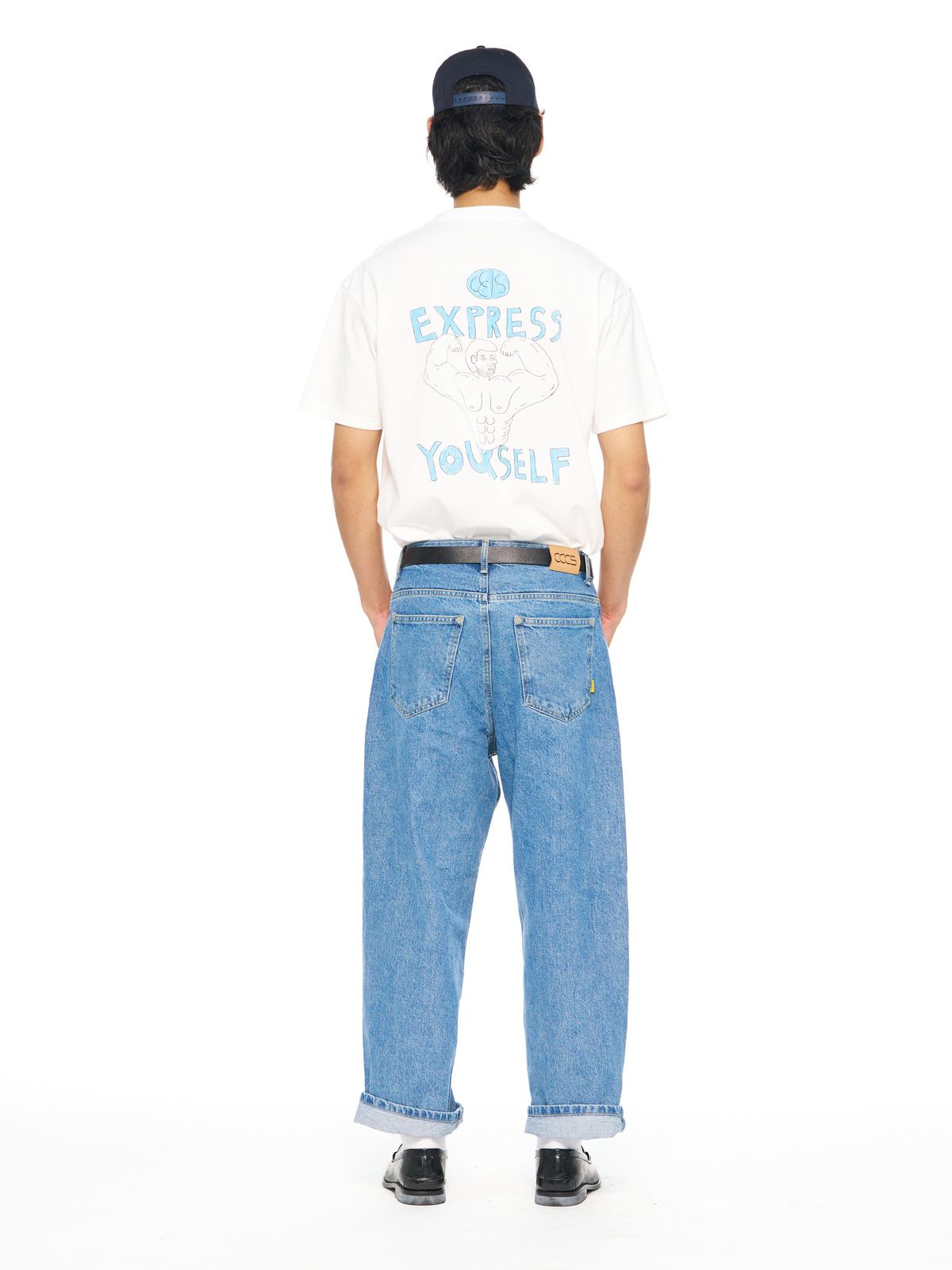 씨씨씨에스(CCCS) RELAXED DENIM LIGHT WASHED