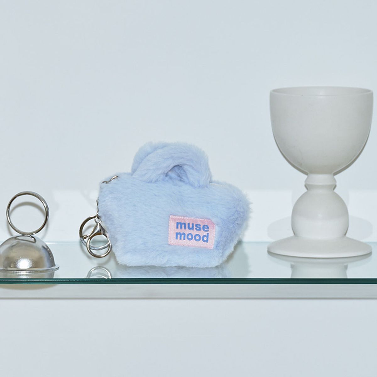 뮤즈무드(MUSEMOOD) My Home, My Friends mini pouch key ring (미니파우치키링)