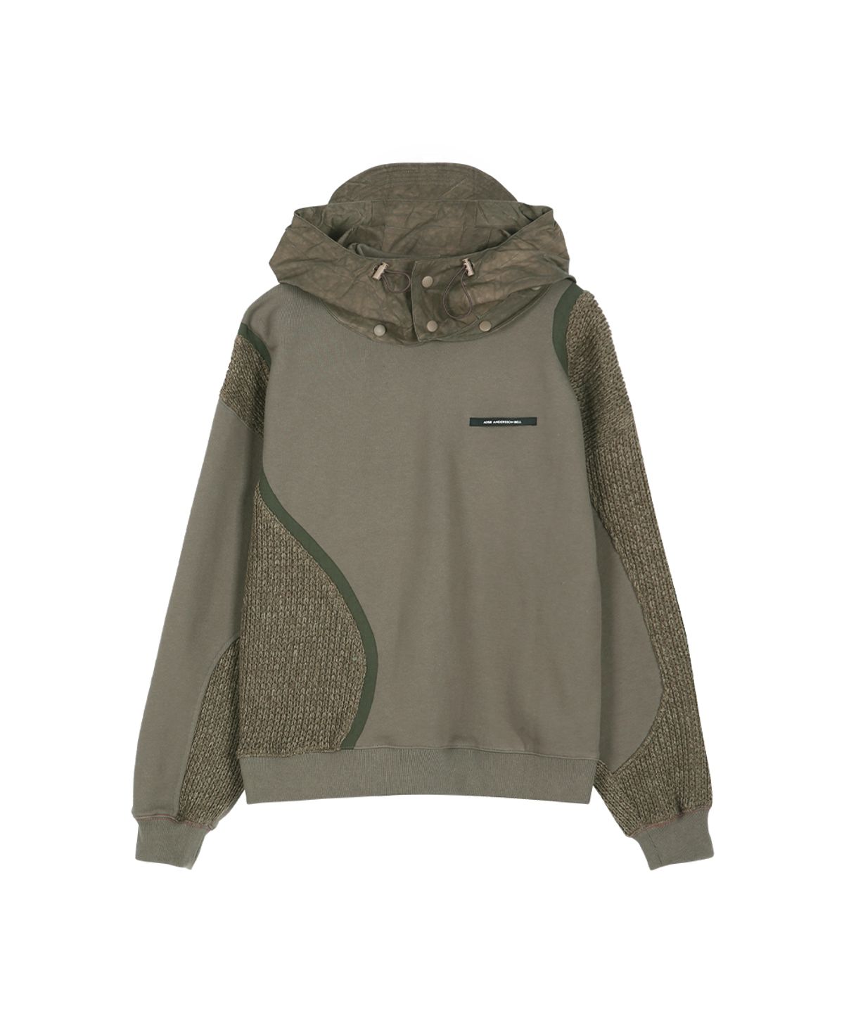 앤더슨벨(ADSB ANDERSSON BELL) DETACHABLE BALACLAVA SWEATSHIRT atb1425m(KHAKI)