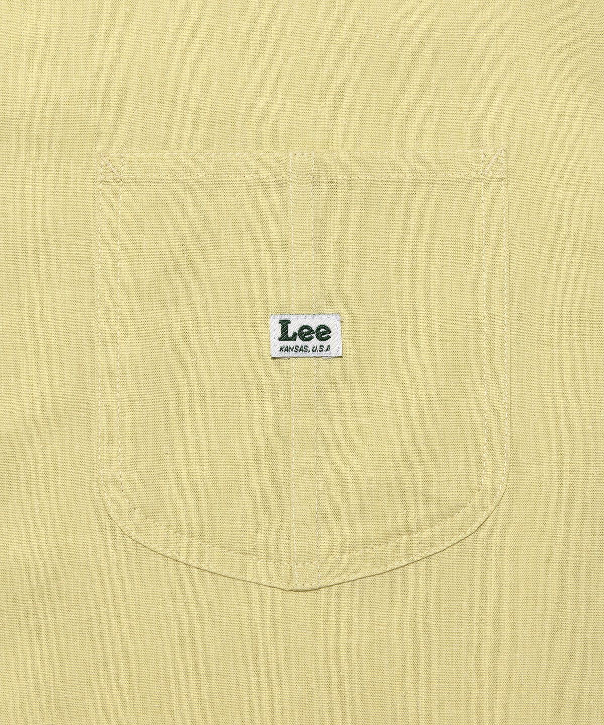 리(LEE) 로코 포켓 린넨 셔츠 옐로우