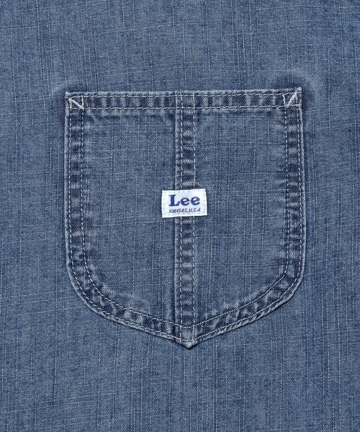 리(LEE) 로코 포켓 데님 셔츠 인디고 미듐