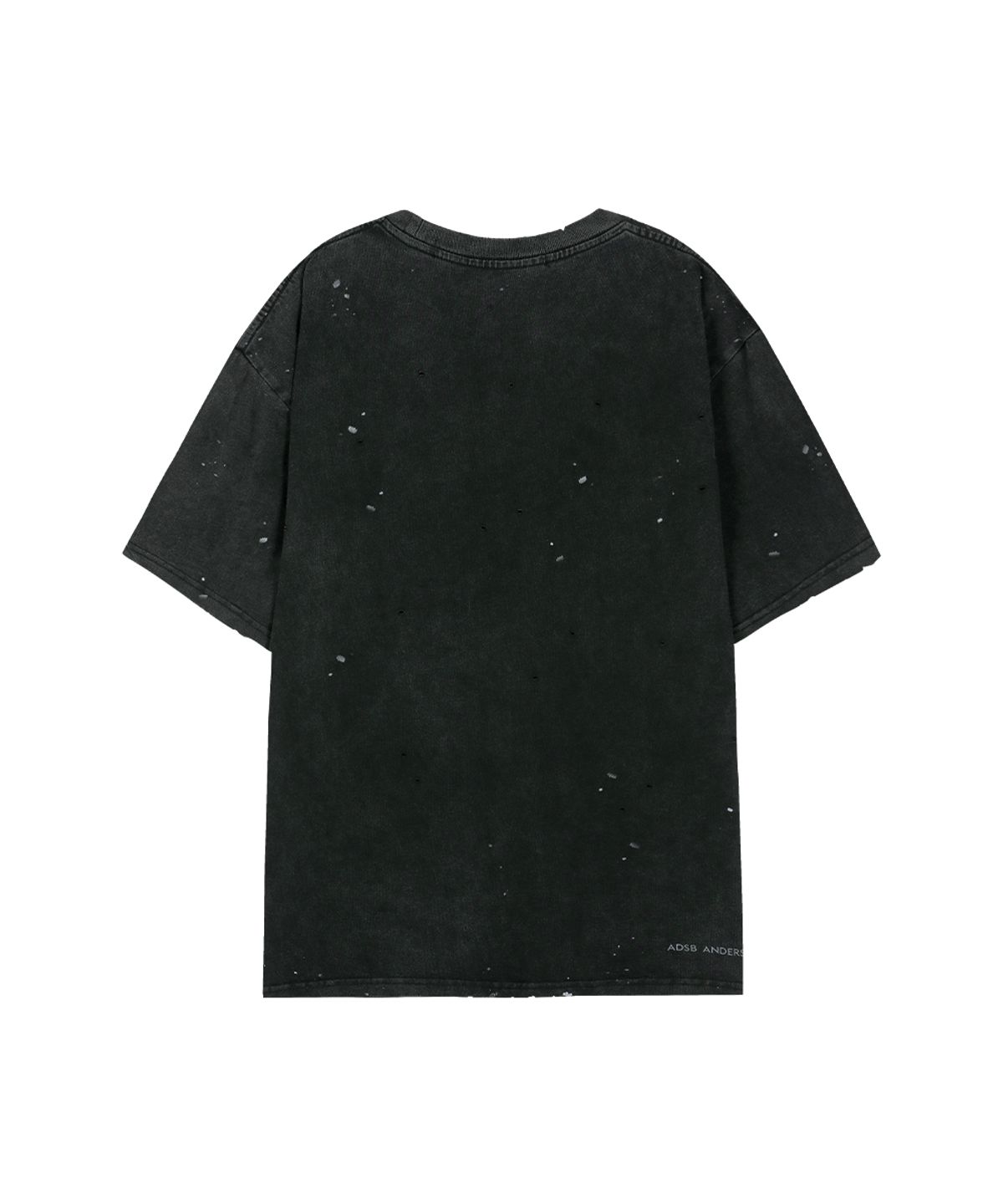 앤더슨벨(ADSB ANDERSSON BELL) UNISEX WHALE PRINTED T-SHIRT atb1439u(CHARCOAL)