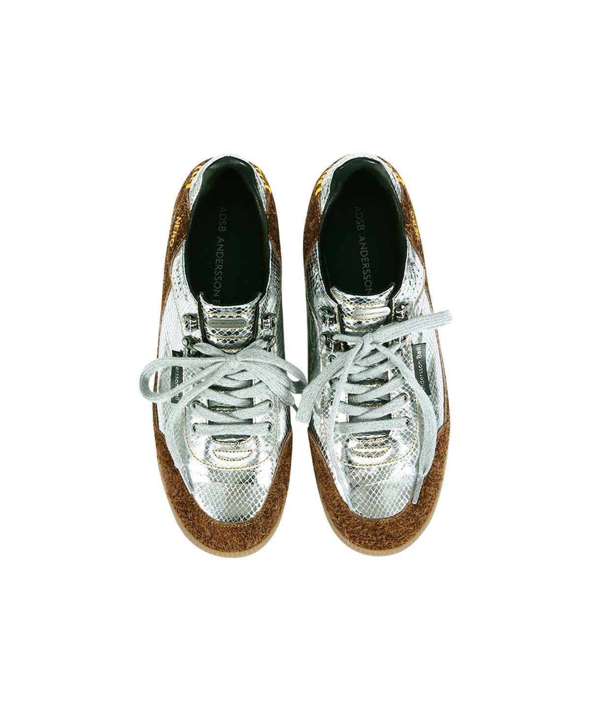 앤더슨벨(ADSB ANDERSSON BELL) UNISEX NERO TRAINER aaa519u(SILVER/BROWN)