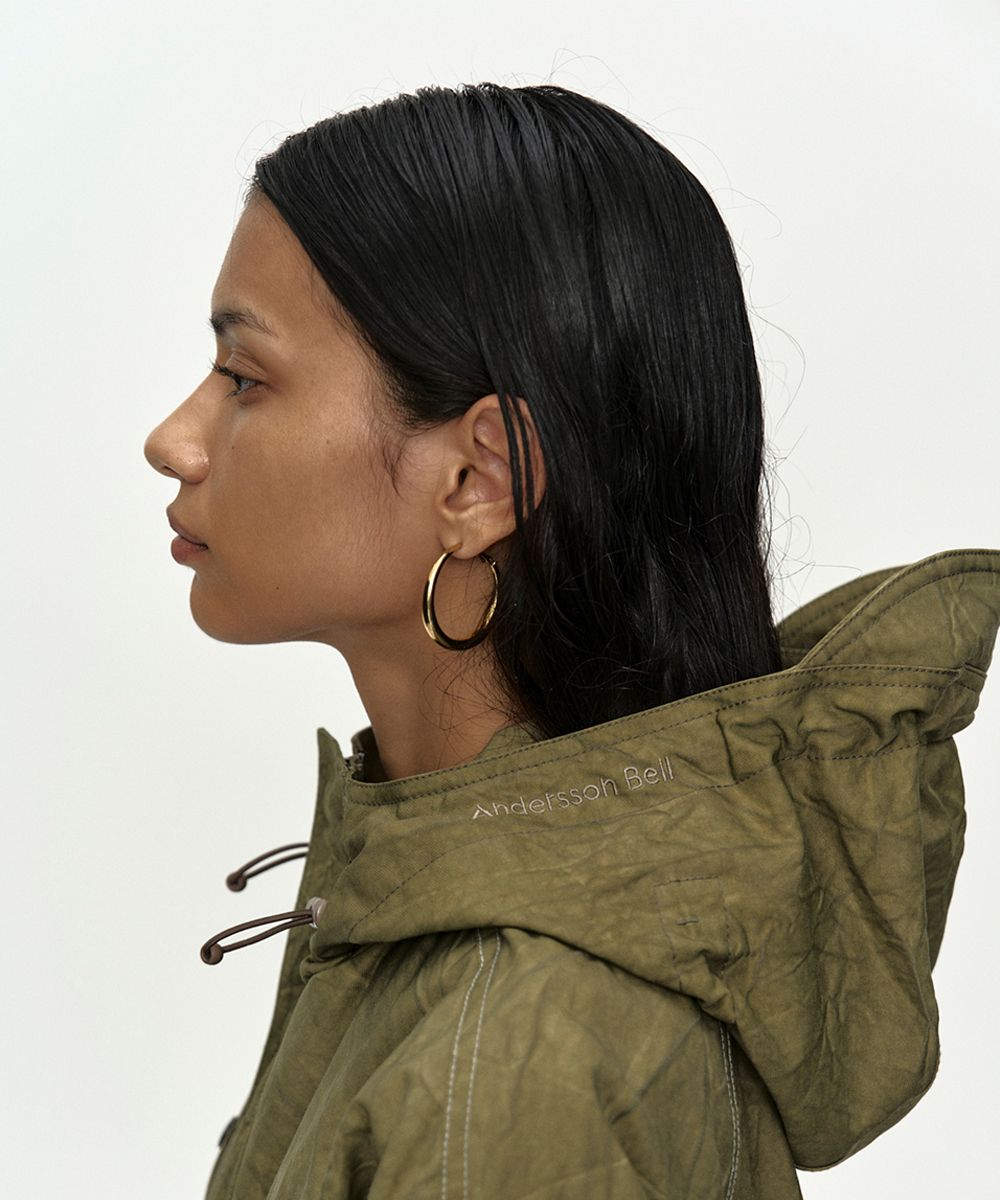 앤더슨벨(ADSB ANDERSSON BELL) UNISEX TIE-DYED BEACH SHELL JACKET