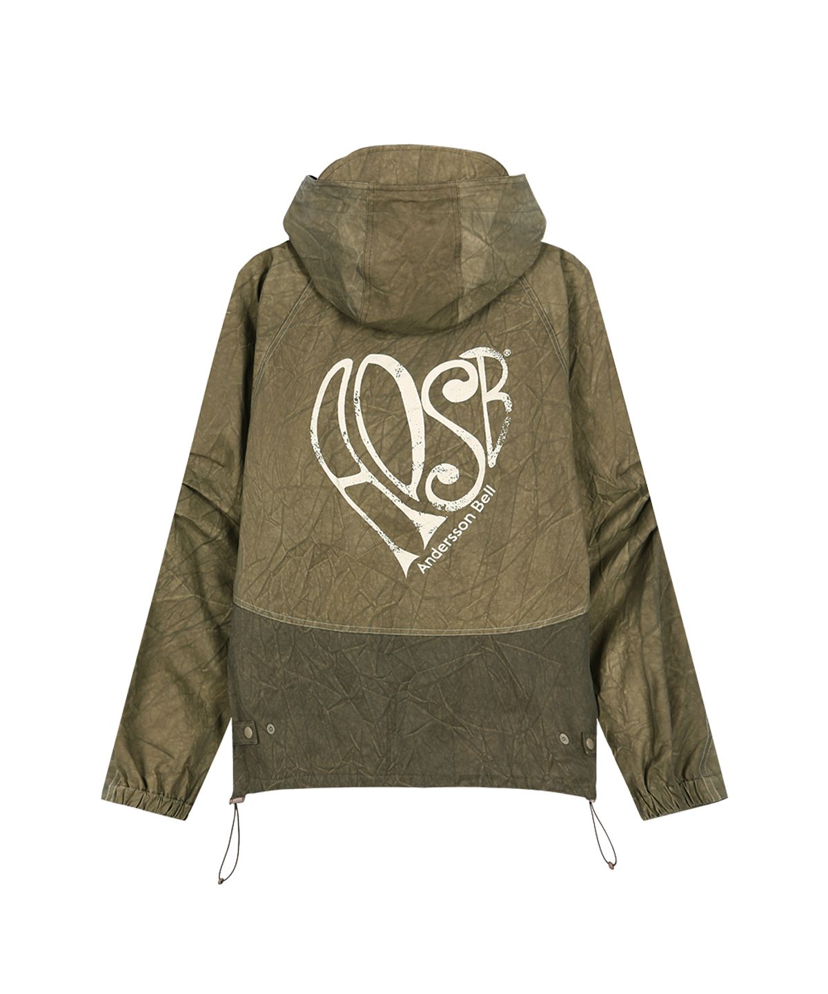 앤더슨벨(ADSB ANDERSSON BELL) UNISEX TIE-DYED BEACH SHELL JACKET awa746u(BEIGE)