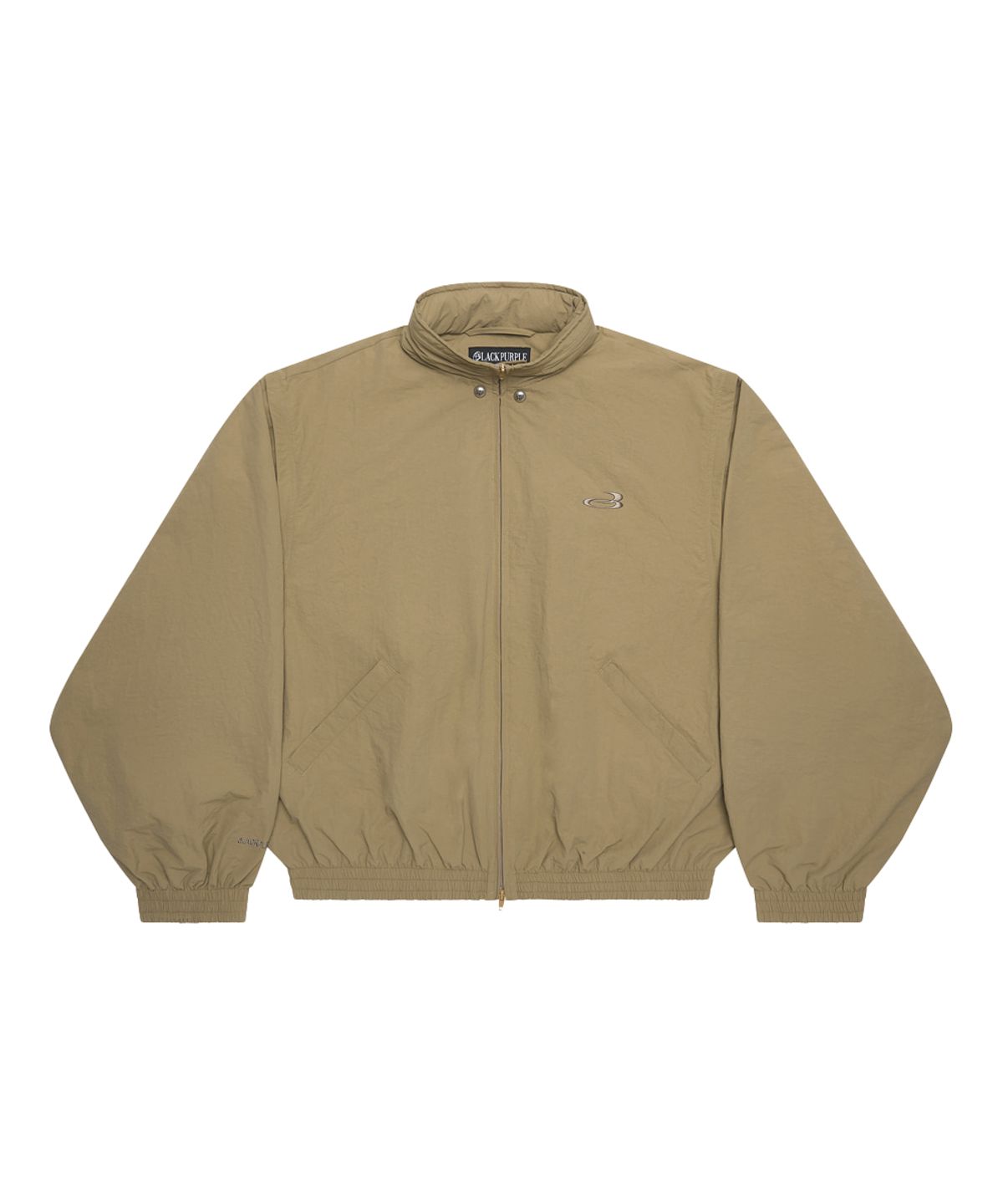 블랙 퍼플(BLACK PURPLE) 벤터 나일론 윈드브레이커 자켓 Vantor Nylon Windbreaker Jacket_Sand Brown