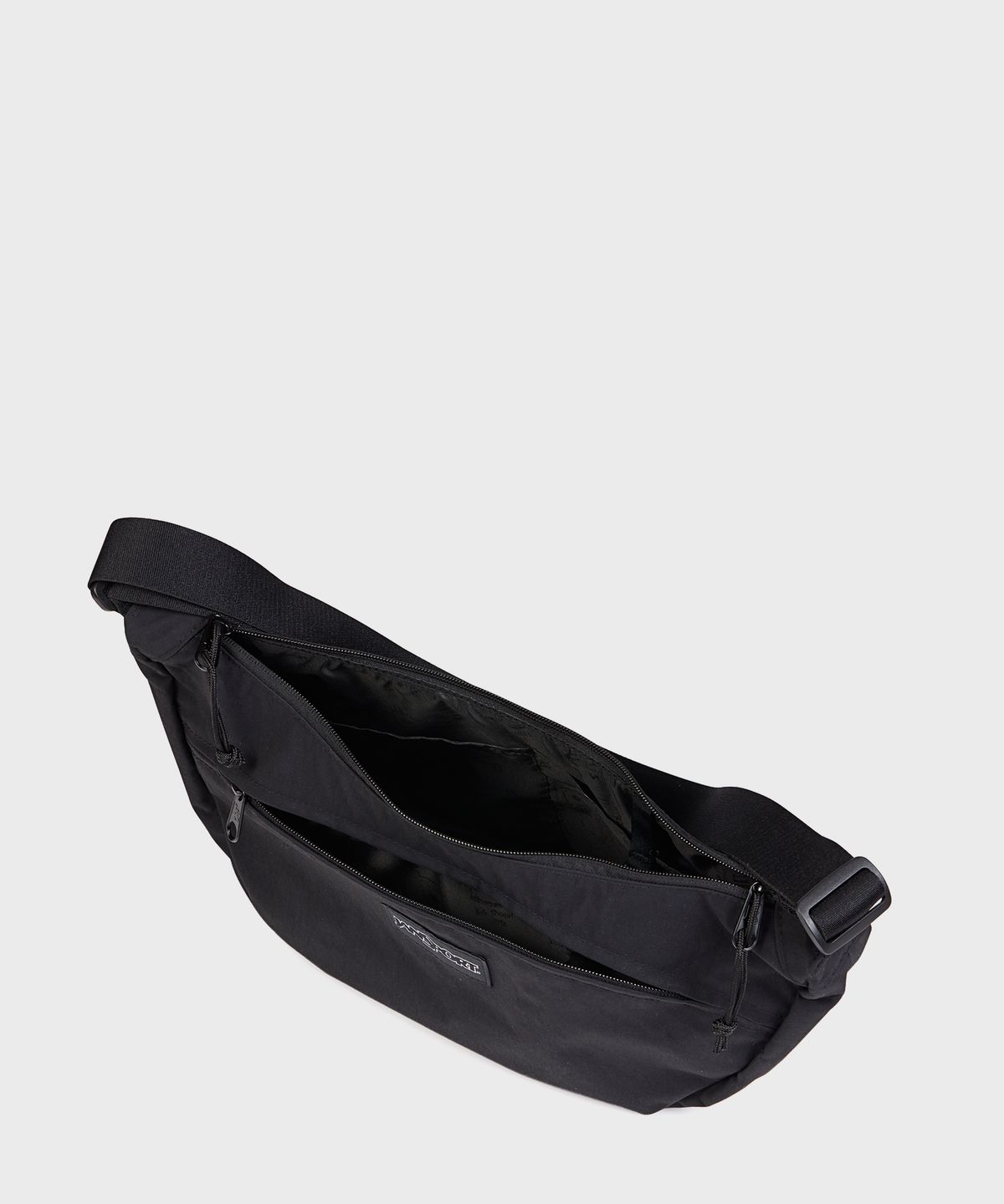 잔스포츠(JANSPORT) 언페이즈드 크로스바디 라지 SOFT NYLON BLACK