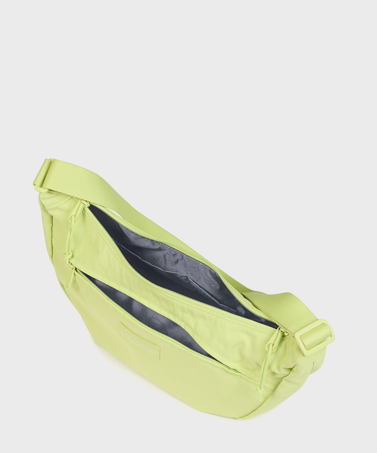 잔스포츠(JANSPORT) 언페이즈드 크로스바디 라지 SOFT NYLON LIME CITRON
