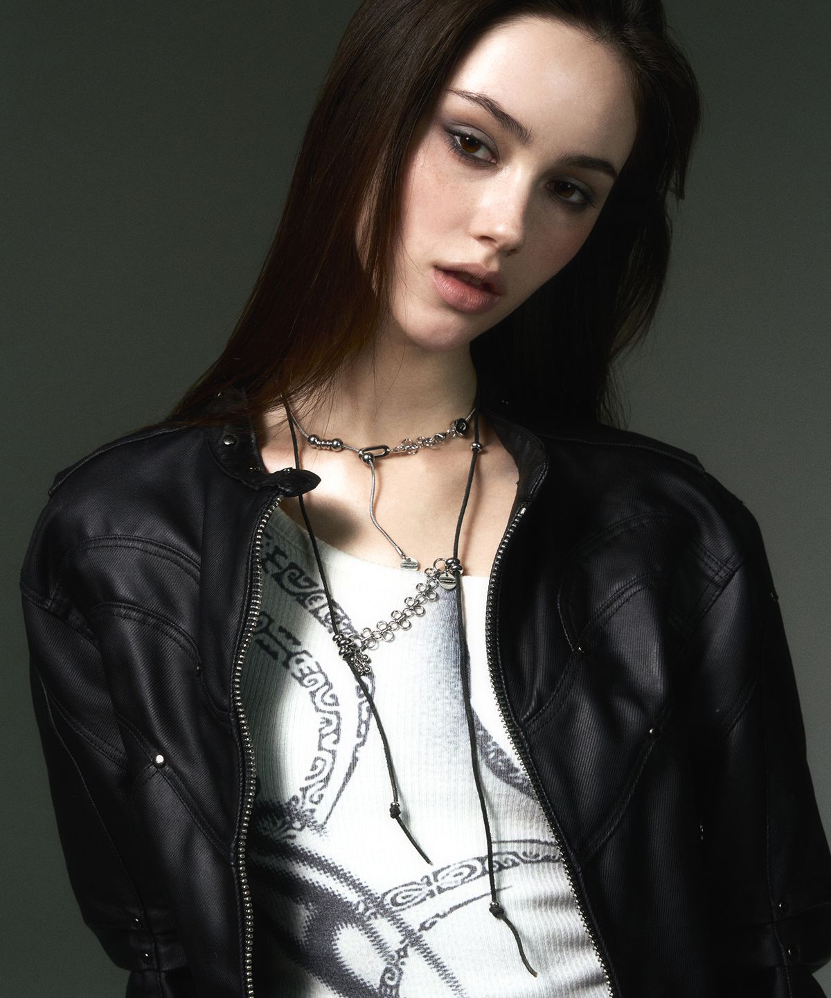 센티멍(SENTIMENTS) NO.639 [BLACK] NECKLACE