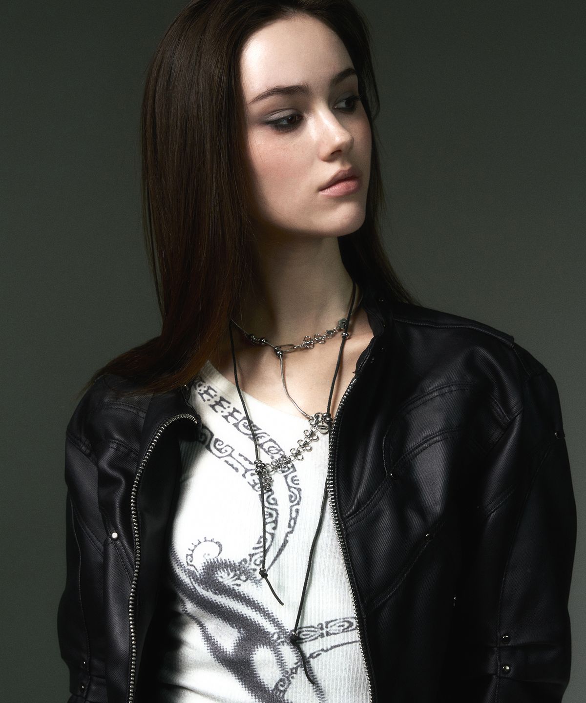 센티멍(SENTIMENTS) NO.639 [BLACK] NECKLACE