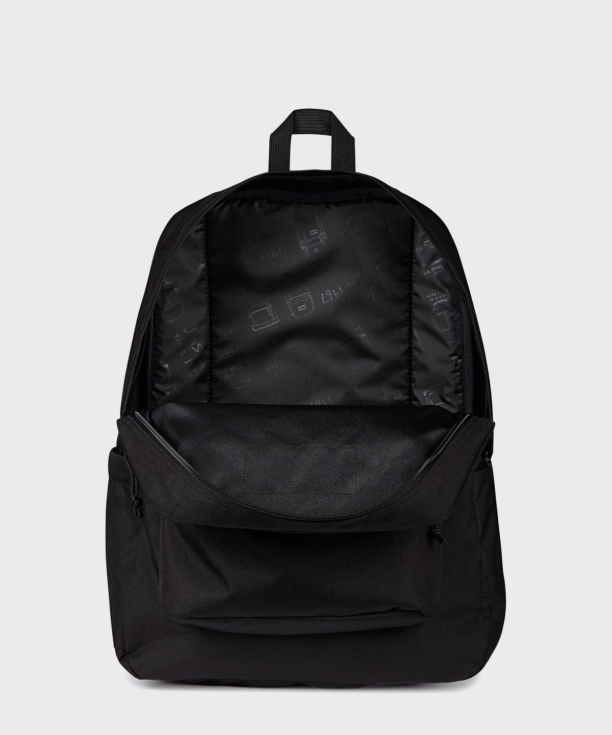 잔스포츠(JANSPORT) 슈퍼브레이크 MONOCHROME BLACK
