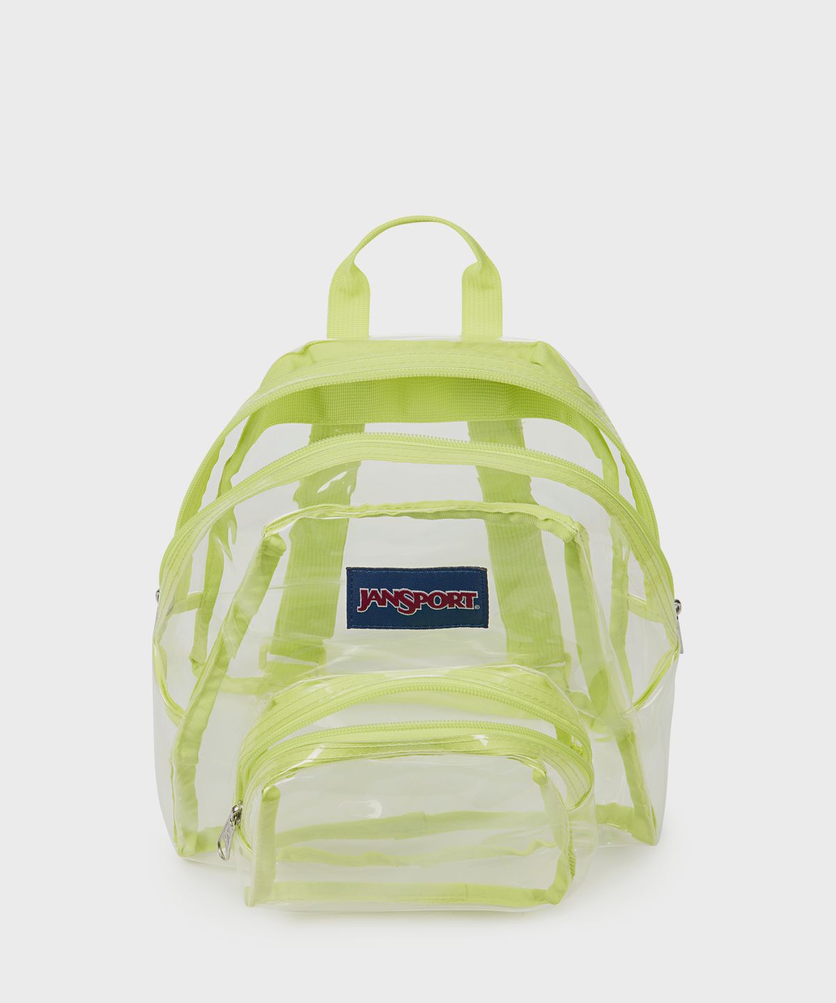 잔스포츠(JANSPORT) 클리어 미니팩 CITRON LIME