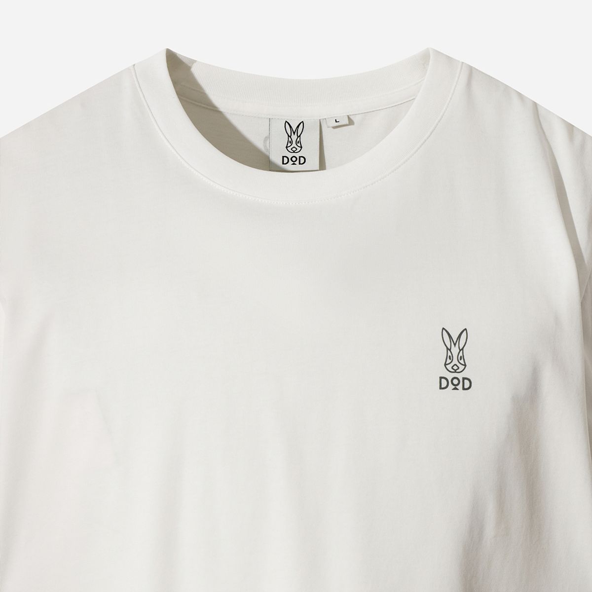 디오디(DOD) 에센셜 반팔 티셔츠(OFF WHITE 2)