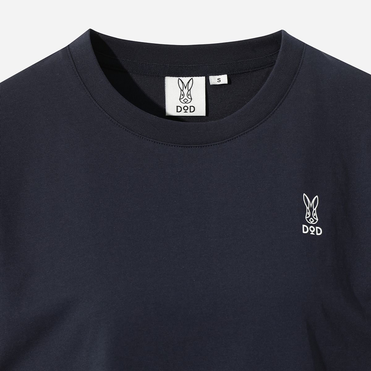 디오디(DOD) 여성) 에센셜 반팔 티셔츠(NAVY)