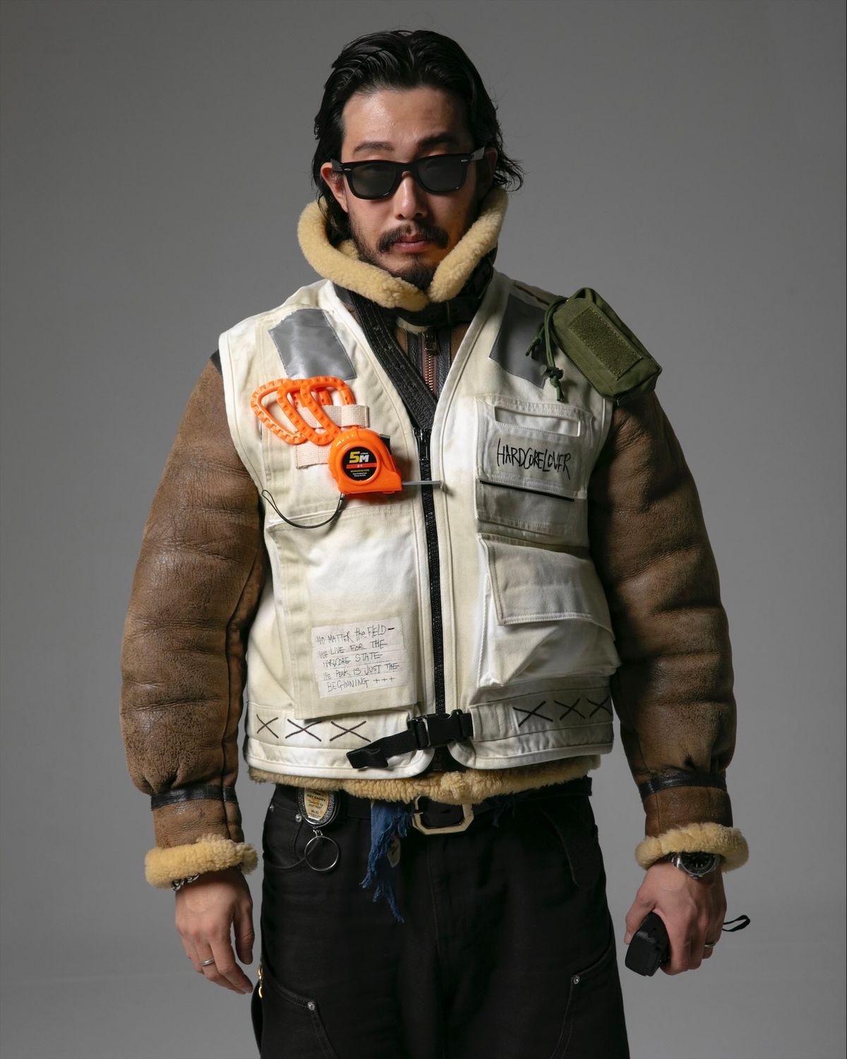 하드코어 러버(HARDCORE LOVER) H.C. LOVR MK-1 heavy camp vest.