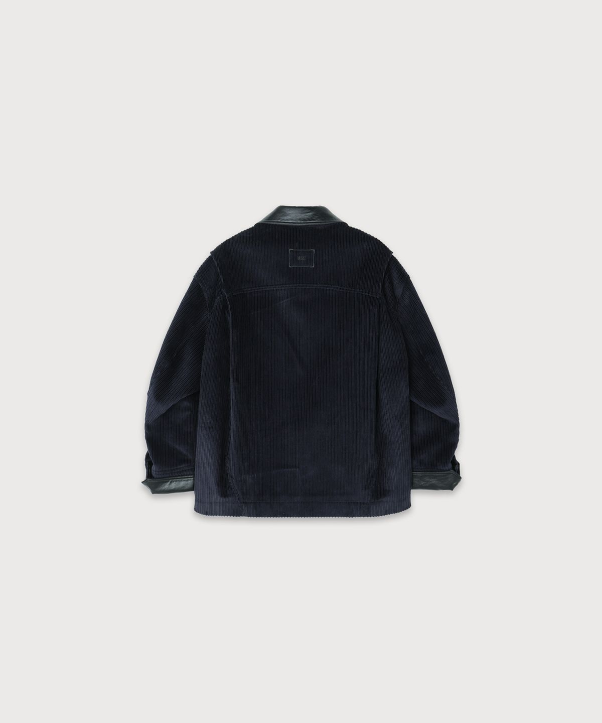 뮤제(MUSEE) LA FETE Oversized coturoy work jacket_Velvet Navy