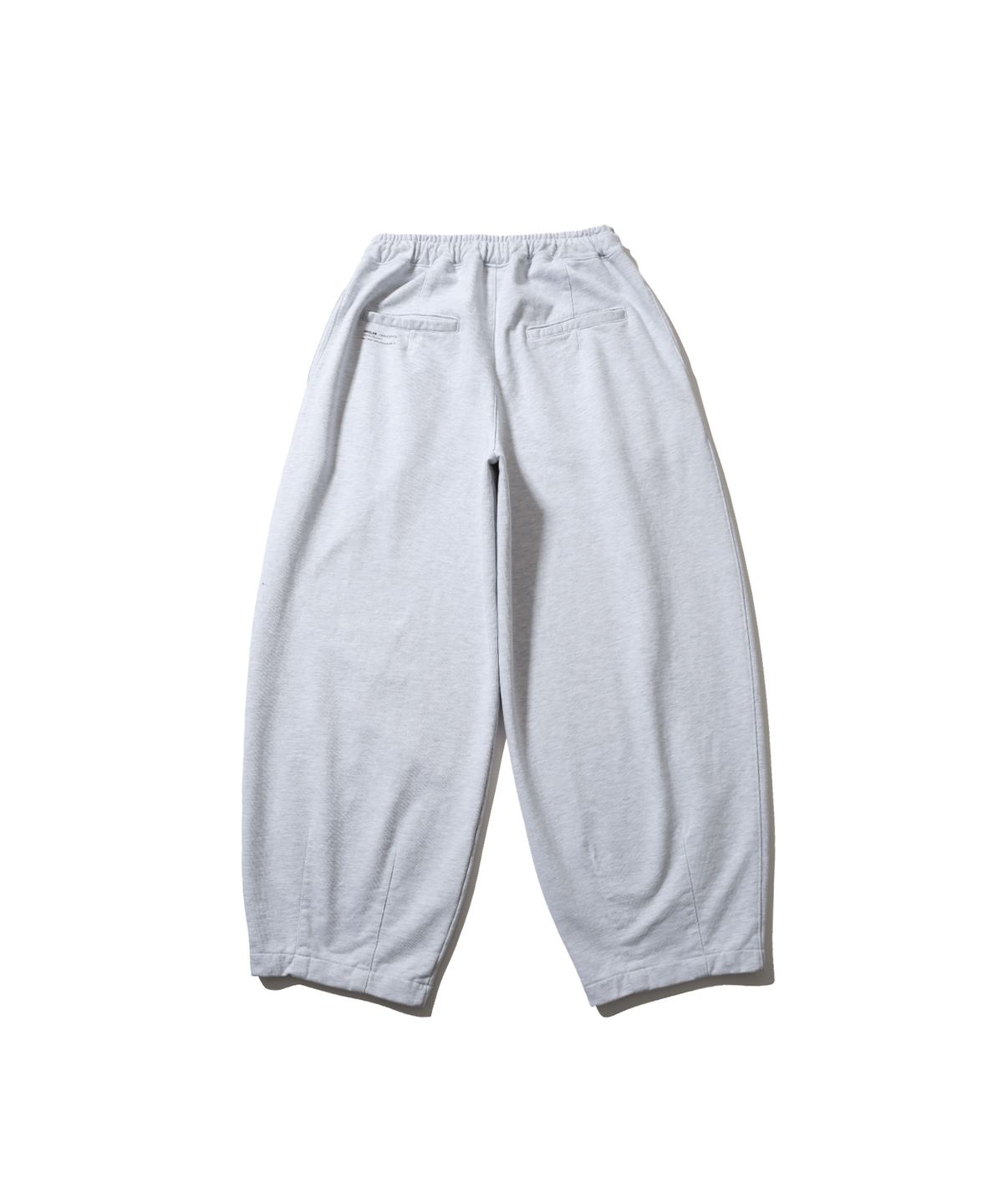 앵글런(ANGLAN) Steady Sweat Balloon Pants - White Melange